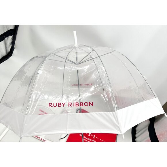 NEW RUBY RIBBON 7 PC SWAG UMBRELLA LICENSE PLATE COVER BAG FANS LINGERE BAGS - Picture 2 of 5